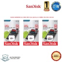 SanDisk Ultra Micro SD Card SDXC UHS-I Card, Speed up to 100MB/s  - SDSQUNR