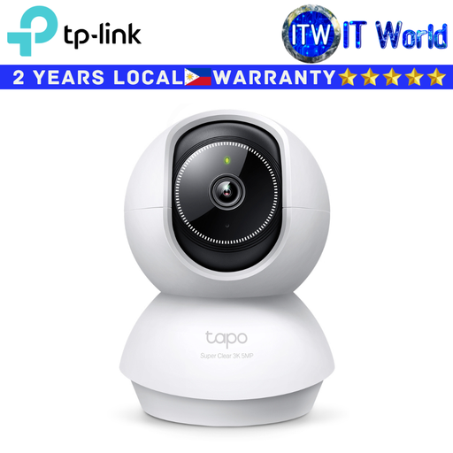 [Tapo C230] Itw | TP-Link Tapo C230 3K 5Mp Indoor Pan/Tilt AI Home Security WiFi Camera