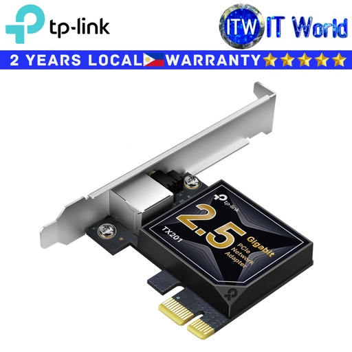 [TX201] Itw | TP-Link Wireless Adapter TX201 2.5 Gigabit PCIe Network