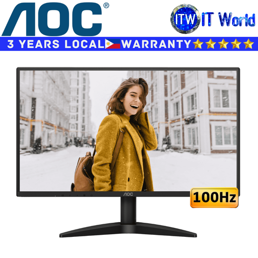 [AOC 25B36H3] Itw | AOC Monitor 25B36H 24.5" 1920x1080 Full HD / 100Hz / IPS / 4ms GTG, 1ms MPRT