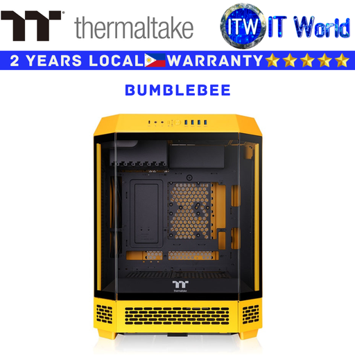 [CA-1Z1-00M4WN-00] Thermaltake Computer PC Case The Tower 600 Series ATX Mid Tower Chassis (Bumblebee)