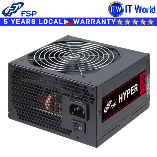 [HP700S] Itw | FSP PSU 700W Power Supply Unit Hyper HP700S 80+ Active PFC All Sleeved Cables
