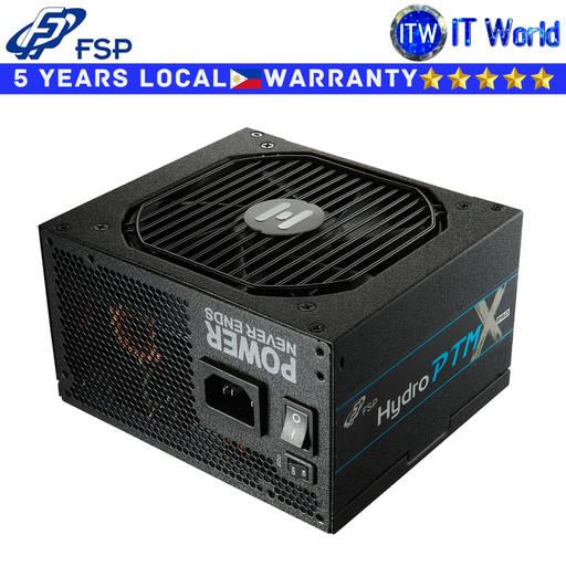 [HPT3-1000M Gen5] Itw | FSP PSU 1000W Power Supply Unit Hydro PTM Pro X ATX3.0 PCIe5 80+ Platinum (HPT3-1000M Gen5)