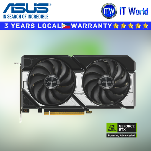 [DUAL-RTX5060-O8G] ASUS Graphics Card Dual GeForce RTX™ 5060 8GB GDDR7 OC Edition | itw