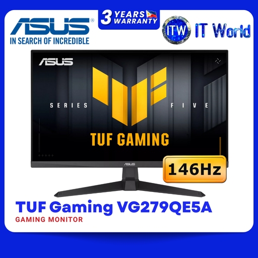 [VG279QE5A] ASUS TUF Gaming Monitor VG279QE5A 27" 146Hz 1920 x 1080 FHD IPS 1ms MPRT itw