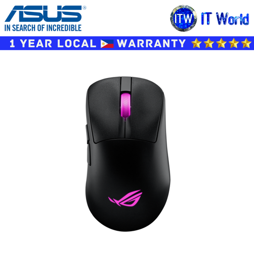 [P722 ROG KERIS II ORIGIN/BLK] ASUS ROG P722 KERIS II Origin Wireless Gaming Mouse (Black)