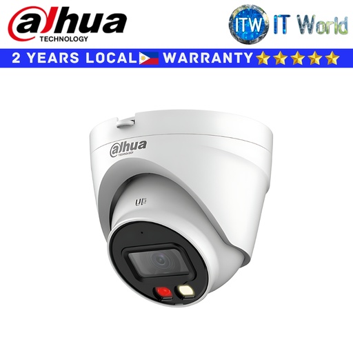 [DH-IPC-HDW1239V-A-IL-0280B] Dahua CCTV Security Camera 2MP Entry Smart Dual Light Fixed-focal Eyeball (DH-IPC-HDW1239V-A-IL-0280B)