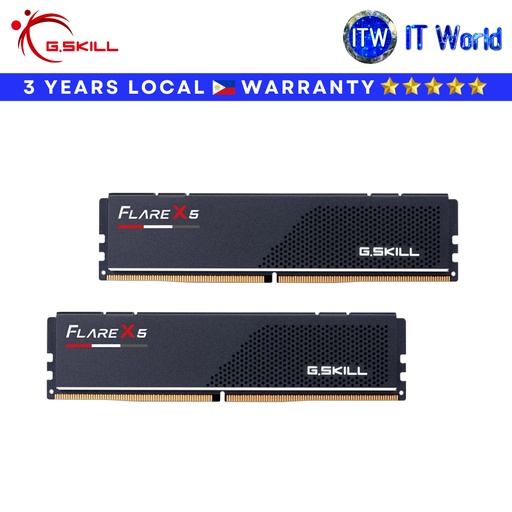 [F5-6000J3636F32GX2-FX5] Itw | G.SKILL DDR5-6000 64GB (2x32GB) CL36 1.35V Intel XMP / AMD EXPO (F5-6000J3636F32GX2-FX5)