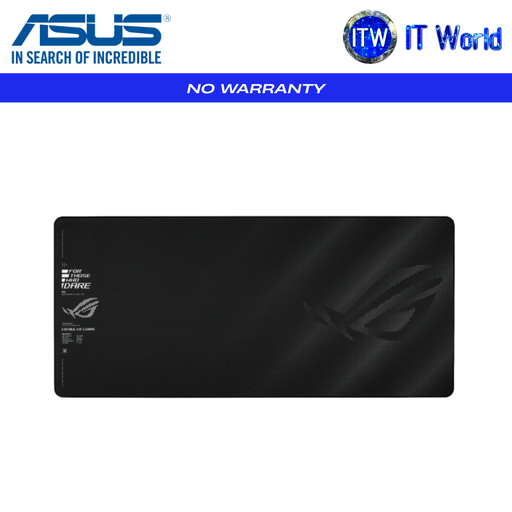 [NC20 ROG SHEATH II (BLACK)] ASUS Gaming Mousepad ROG Sheath II 900x400mm /XXL /Cooling Fabric /Anti-Fray /Non-slip Base | itw