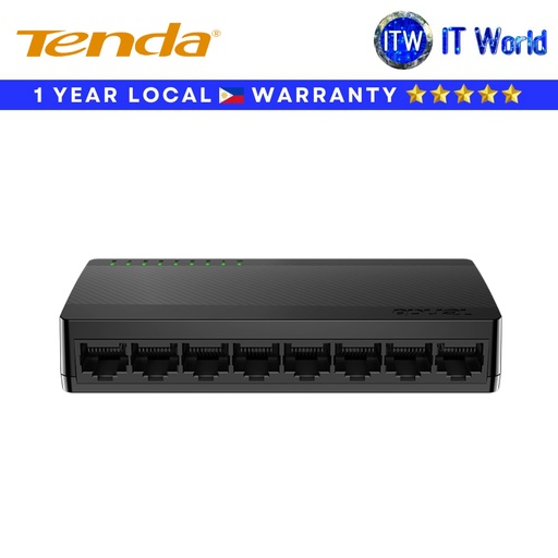 [SG108] Tenda SG108 8-Port Gigabit Ethernet Network Switch High-Speed LAN Hub for Home & Office | itw