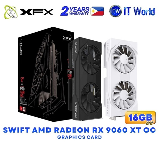 XFX RX 9060 XT OC Gaming 16GB GDDR6 Swift Dual AMD Radeon Graphics Card 