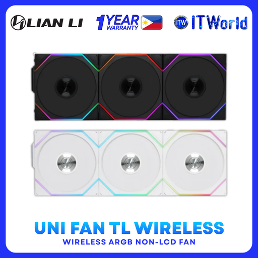 Lian Li UNI FAN TL 120 Wireless – ARGB PWM Cooling Fan Series