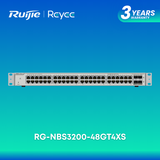 Ruijie RG-NBS3200-48GT4XS 48-Port Gigabit Layer 2+ Managed Switch itw