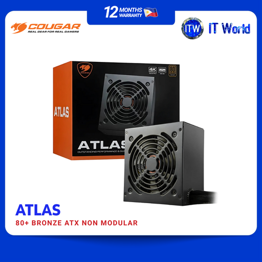 Cougar - ATLAS 80+ Bronze Non-Modular ATX Gaming Power Supply | itw