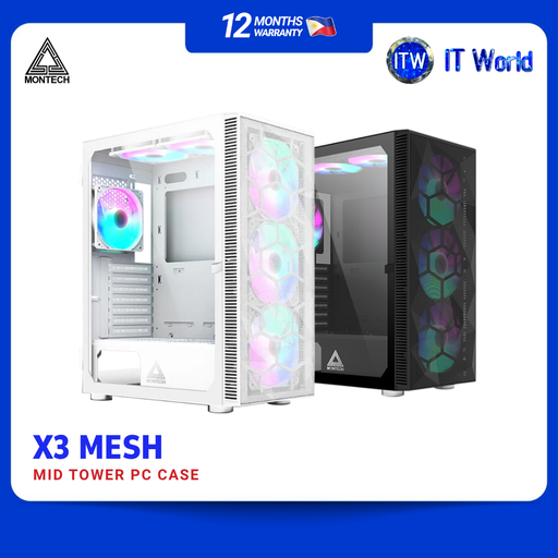 Montech - X3 Mesh - ATX Mid-Tower Case RGB | itw