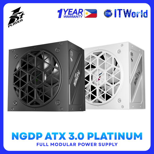1st Player NGDP 1300W ATX 3.0 PCIe 5.1 80+ Platinum Full Modular Power Supply