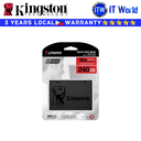 Kingston A400 2.5" 480GB SATA III 3D NAND Internal SSD (SA400S37/480G)