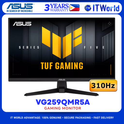 [VG259QMR5A] ASUS VG259QMR5A 24.5" 1920x1080 FHD IPS 310Hz Gaming Monitor for Desktop