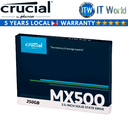 Crucial MX500 3D NAND SATA 2.5" 7mm Internal SSD (250GB)
