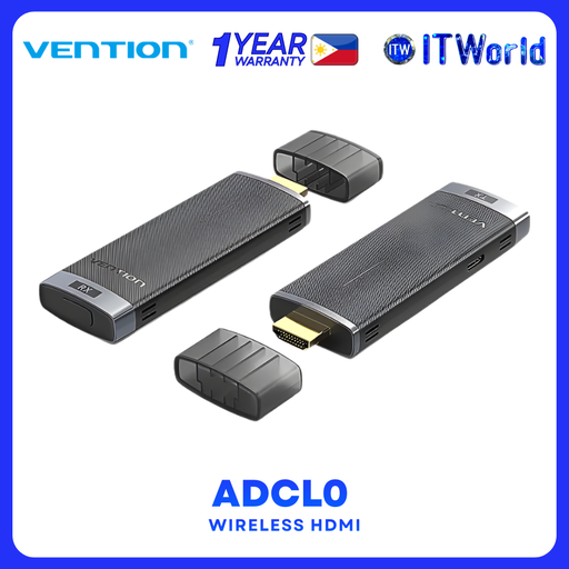 [ADCL0] Vention ADCL0 Wireless HDMI - TX/RX Set / 1080p at 60Hz / 50m / 5G Plug & Play