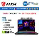MSI Cyborg 15 A13VF-433PH / 15.6" FHD / i7-13620H / 16GB DDR5 / 512GB SSD Gaming Laptop ITWorld