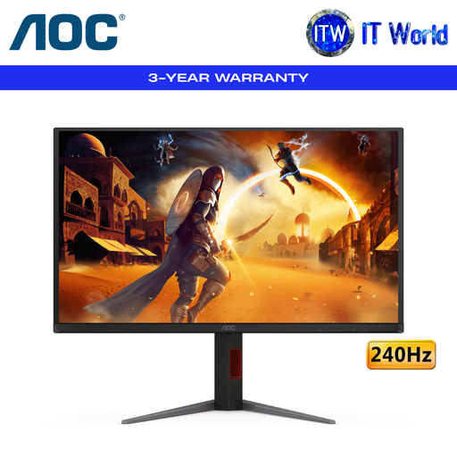 [AOC Q27G4ZD] AOC Gaming Monitor Q27G4ZD 26.5" QD-OLED /240Hz /1440p /0.03ms /HDR True Black 400 /HDMI 2.0 | itw