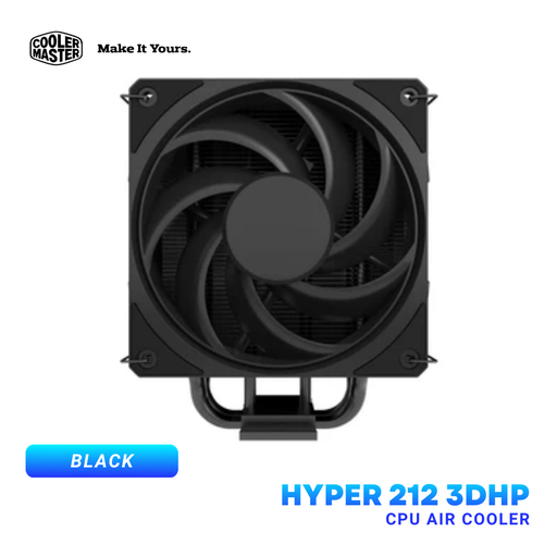[MAY-T2HP-217PK-R1] Cooler Master Hyper 212 3DHP Black and Black ARGB CPU Air Cooler for Intel & AMD Desktop itw