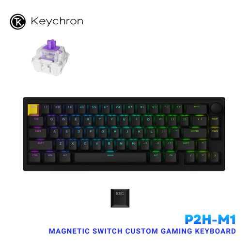 [P2H-M1] Lemokey P2 HE Series Wireless Magnetic Switch Gaming Keyboard for Desktop & Laptop