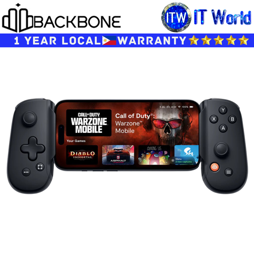 [BB-02-B-A] Backbone One Controller for Iphone Apple Edition Lightning Black (BB-02-B-A) | itw