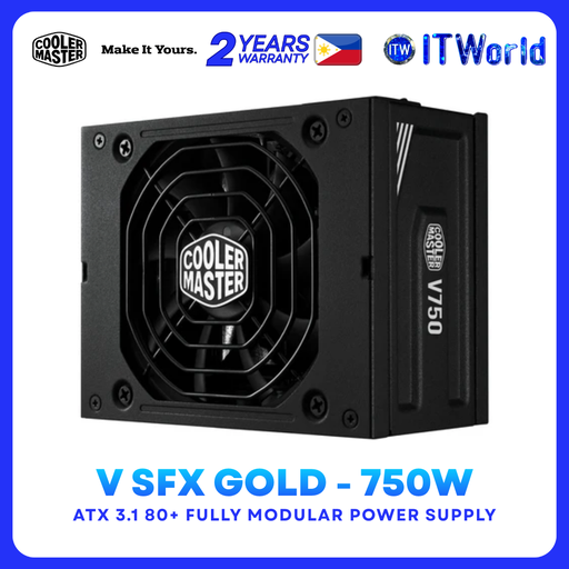 [MPY-7501-SFHAGV-3EUS] Cooler Master V SFX Gold 750 ATX 3.1 80+ Gold Fully Modular PSU MPY-7501-SFHAGV-3EUS itw