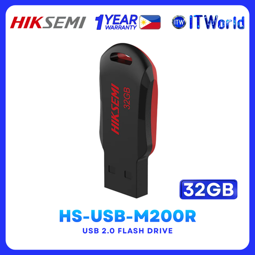 [HS-USB-M200R 32GB] HIKSEMI HS-USB-M200R 32GB USB 2.0 Flash Drive