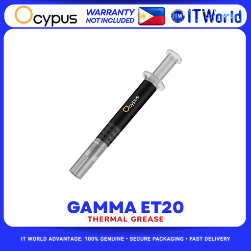 [GAMMA-ET20-GRN00XXX-GL] Ocypus Gamma ET20 – 12.5W/m-k Thermal Grease for CPU/GPU