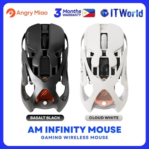 Angry Miao AM Infinity Mouse Series - Wireless / 8K Polling / 30K DPI / Magnesium Alloy Frame