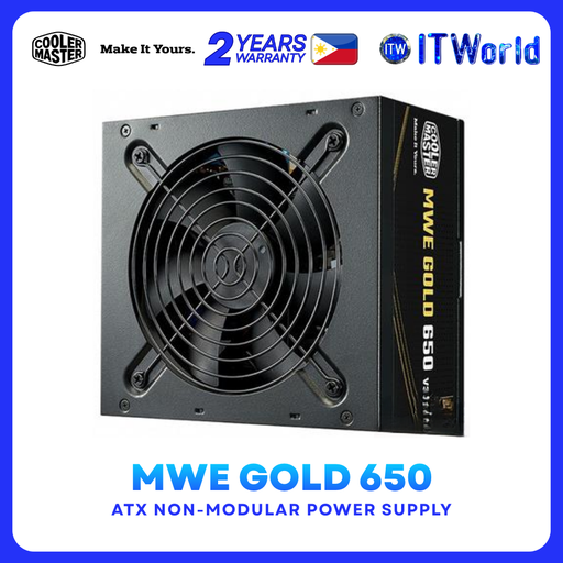 [MPE-6502-ACAAG-3BUS] Cooler Master MWE Gold 650 V3 / G700 Non-Modular ATX PSU MPW-7001-ACAAG-U2 / MPE-6502-ACAAG-3BUS