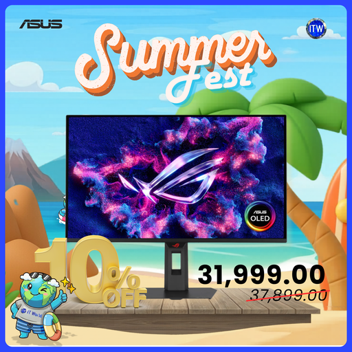 [XG27AQDMES] ASUS ROG Strix OLED XG27AQDMES 27" QHD QD-OLED 240Hz 0.03ms G-SYNC Compatible Gaming Monitor
