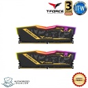 TEAMGROUP T-Force DELTA TUF Gaming Alliance RGB DDR4 16GB (8GBx2) 3200MHz Desktop Memory RAM (TF9D416G3200HC16CDC01)