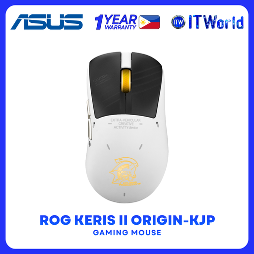[ROG-Keris-II-Origin-KJP-Gaming-Mouse] ROG Keris II Origin-KJP 42K DPI AimPoint Pro Sensor Lightweight 63g Gaming Mouse