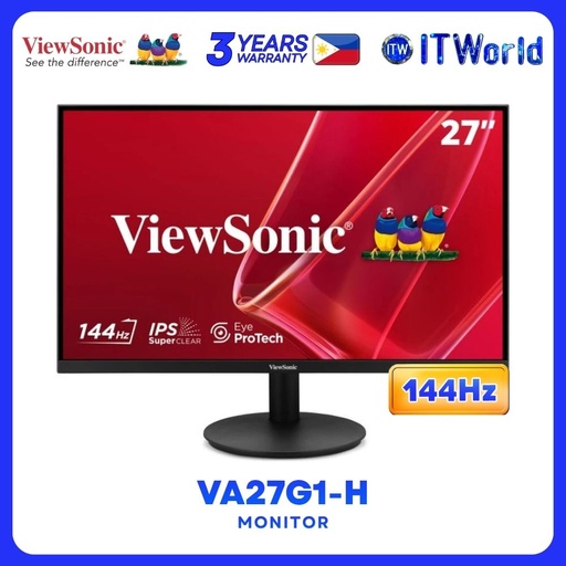 [VA27G1-H] Viewsonic VA27G1-H 27" 1920x1080 FHD / 144Hz / IPS Technology / 1ms MPRT / Monitor