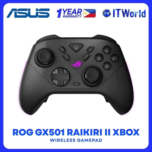 [ROG-GX501-RAIKIRI-II] ASUS ROG Raikiri II Wireless Controller Gamepad Multi-Mode Xbox/PC GX501