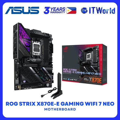 [ROG STRIX X870E-E GAMING WIFI7 NEO] ASUS ROG Strix X870E-E Gaming Wifi7 Neo ATX AM5 DDR5 Motherboard