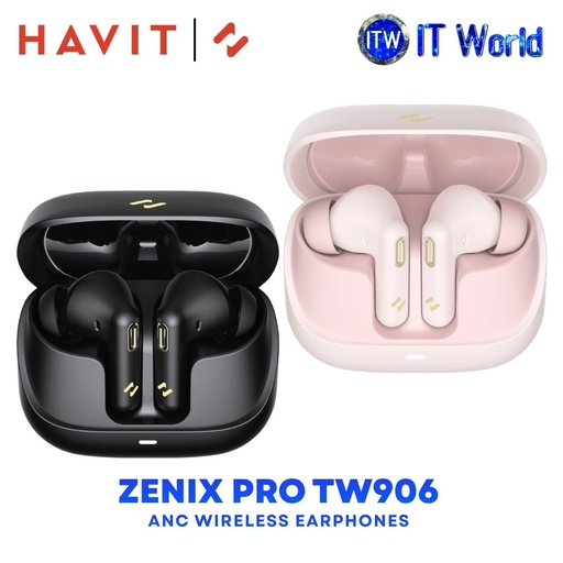 Zenix TW906 Pro Wireless Earphones | ANC + ENC / 23H Playtime / Bluetooth 5.3