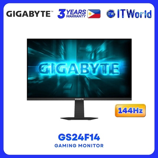 [GP-GS24F14] Gigabyte GS24F14 23.8in FHD IPS 144Hz 1ms Gaming Monitor