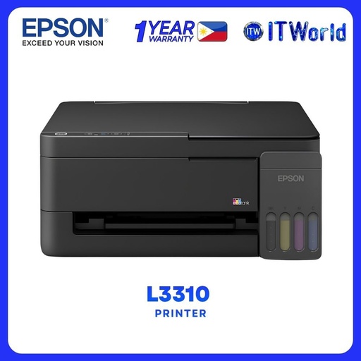 [EPSON L3310] Epson EcoTank L3310 A4 All-in-One Ink Tank Printer