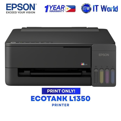 [L1350] Epson EcoTank L1350 A4 Wi-Fi Ink Tank Printer