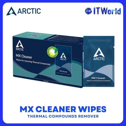 [ACTCP00033A] Arctic MX Cleaner Wipes Thermal Paste Remover 40pcs / ACTCP00033A