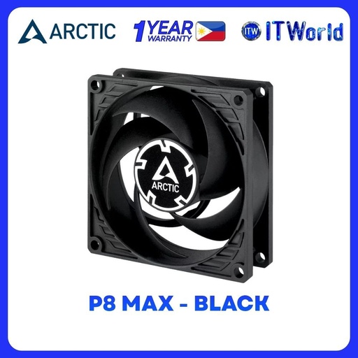 [ACFAN00286A] ARCTIC P8 Max 80mm PWM Fan - 500–5000RPM / High Pressure / ACFAN00286A
