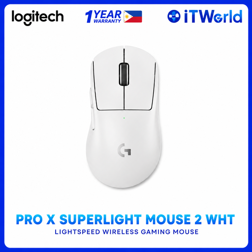[PRO X SUPERLIGHT 2 WHITE] Logitech PRO X SUPERLIGHT MOUSE 2 WHITE