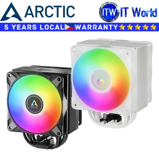 [ACFRE00124A] Arctic CPU Cooler Fan Freezer 36 A-RGB Multi Compatible Tower CPU Cooler (Black | White) | itw (Black)