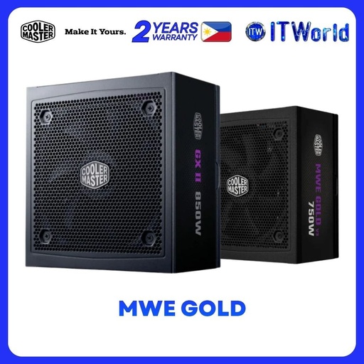 [MPX-8503-AFAG-2EBUS] Cooler Master MWE Gold V3 Series - 850W - PSU ATX 3.1 / 80+ Gold Modular itw (850w)