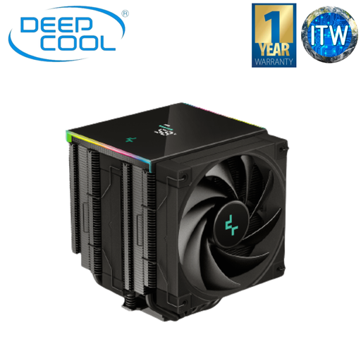 [R-AK620-BKADMN-G] Deepcool AK620 Black Digital Performance CPU Cooler with A Status Display (R-AK620-BKADMN-G)